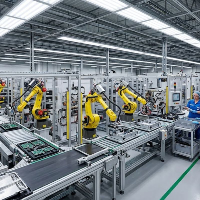 Factory & Plant LED lighting applications — Sunjoylight industrial lighting solutions