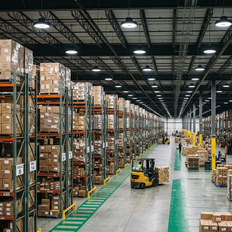 Warehouse Lighting LED lighting applications — Sunjoylight industrial lighting solutions
