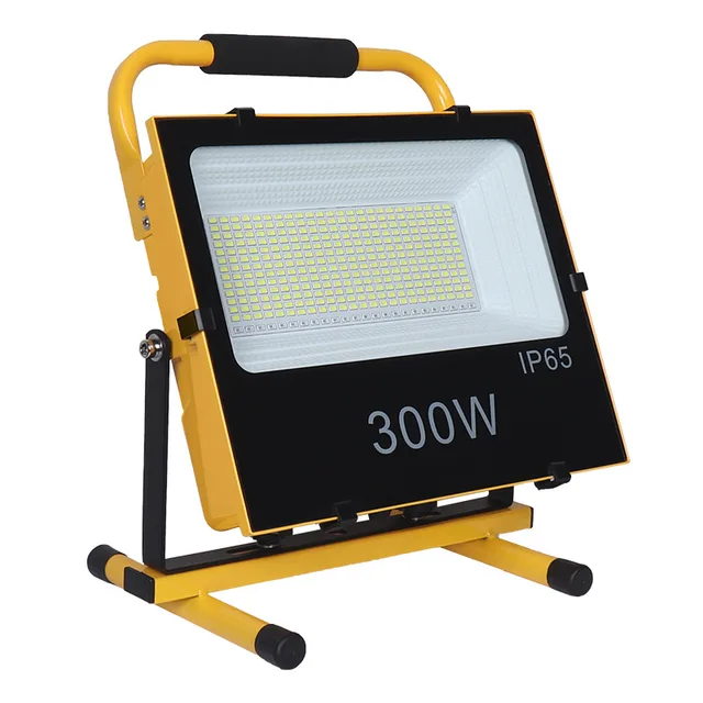 Sunjoylight SJSC202 — portable rechargeable LED work light, IP65, 300W–300W