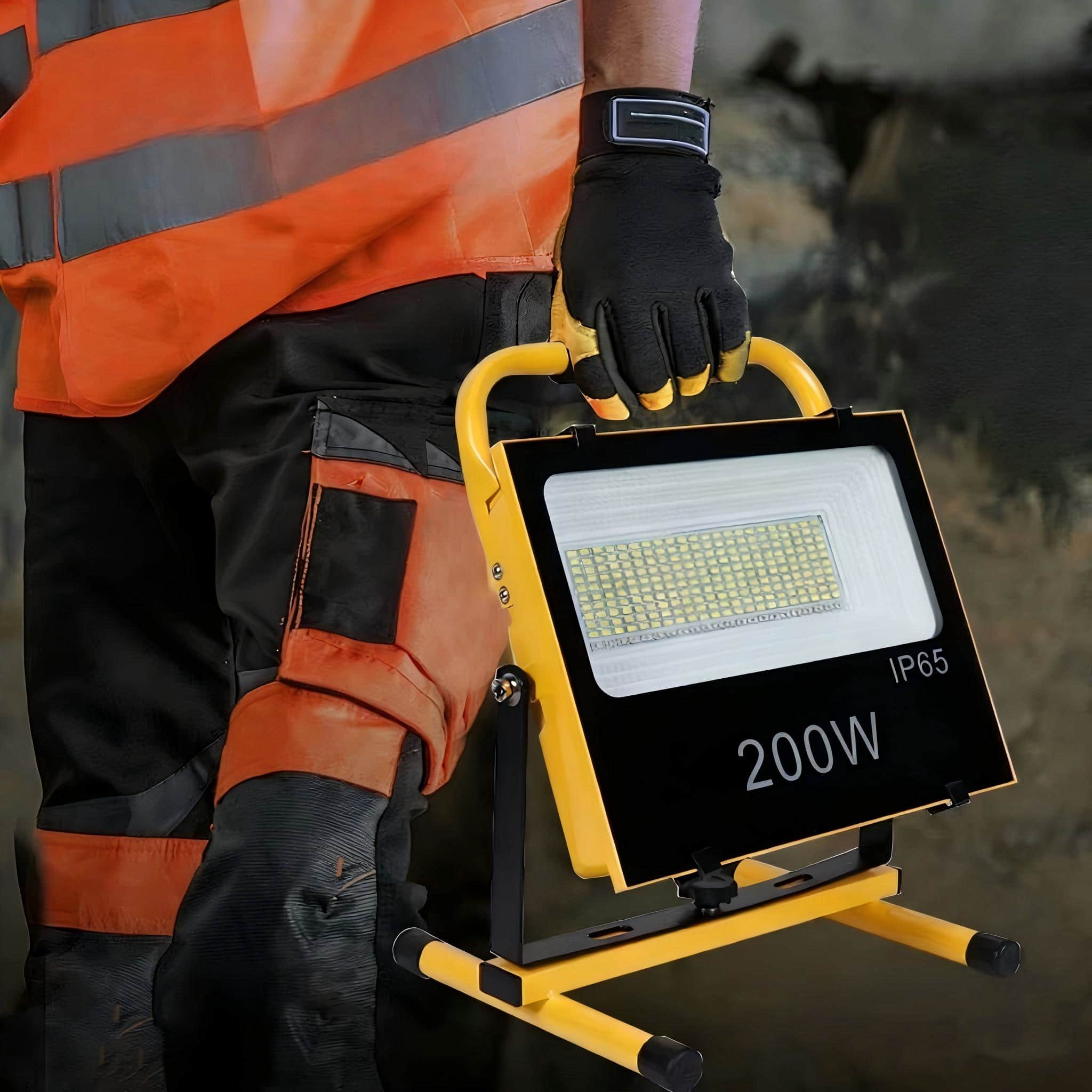 Sunjoylight LED flood light SJTG series — 50W to 1200W stadium and industrial flood lighting with die-cast aluminum housing