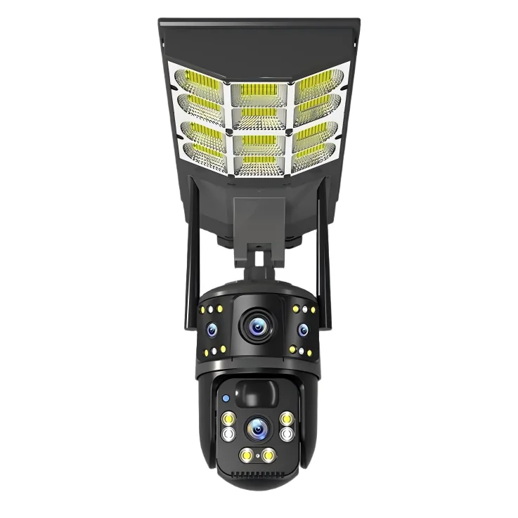 Sunjoylight SJJKLD101S — off-grid solar LED light with integrated panel and battery (Solar light + 4MP cam)