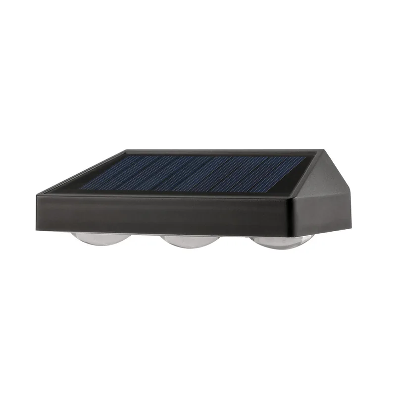 Sunjoylight SJTY308 — off-grid solar LED light with integrated panel and battery (Fence / deck light)